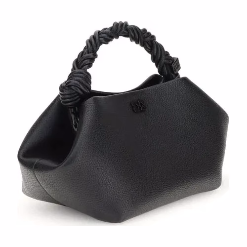 Ganni Black Recycled Polyester Handbag