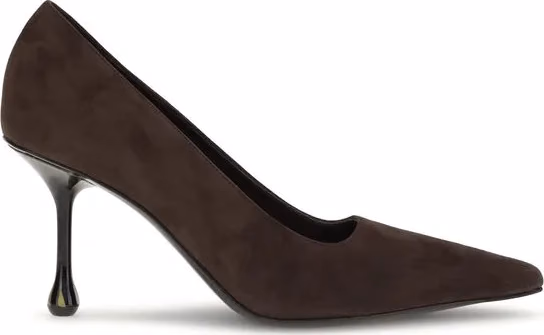 Jimmy Choo Brown Leather High Heel Pumps
