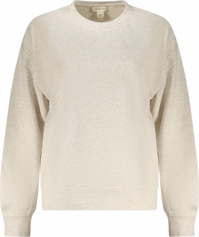Calvin Klein Gray Cotton Women's Sweatshirt