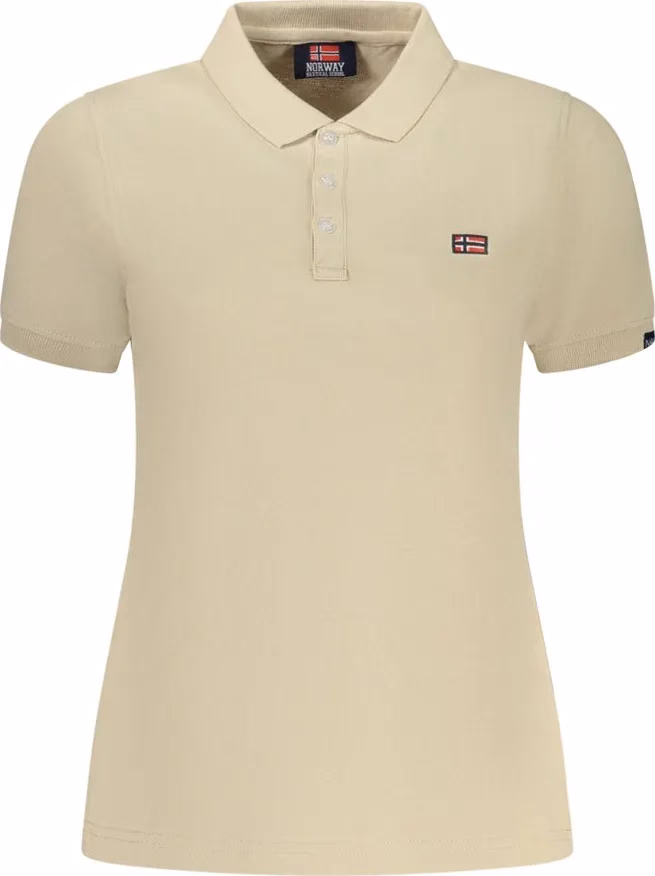 Norway 1963 Beige Cotton Womens Polo