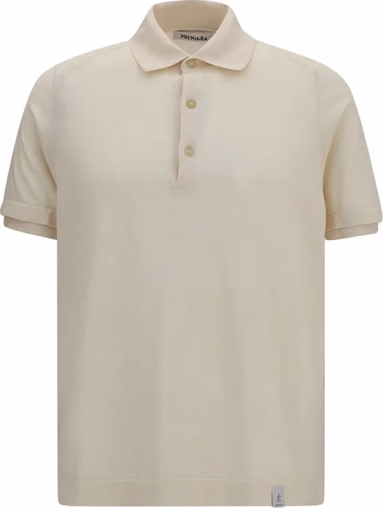 Premiata Beige Cotton Polo Shirt