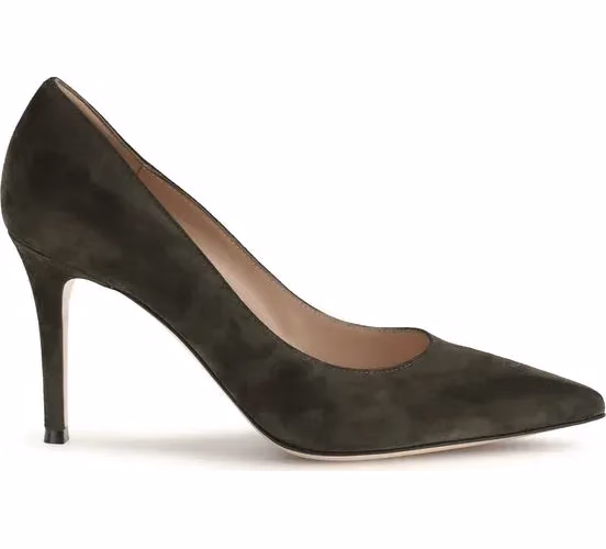 Gianvito Rossi Bicolor Calf Leather Bos Taurus High Heel Pumps