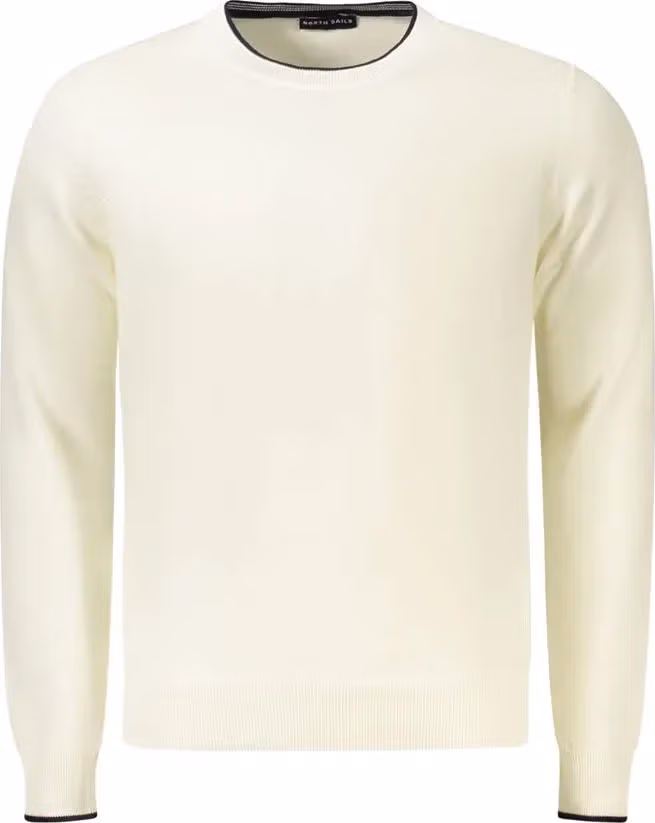 North Sails White Cotton Men Jumper