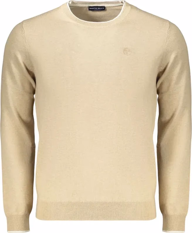 North Sails Beige Cotton Men's Pullover