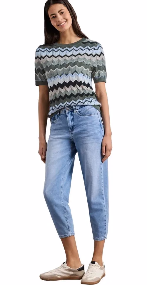 Street One Green Viscose Sweatshirt
