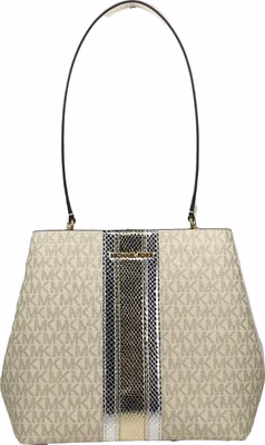 Michael Kors Medium Pratt Bucket Shoulder Bag Purse
