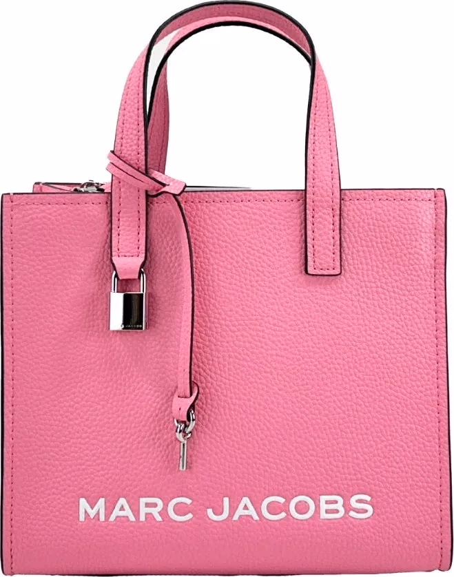 Marc Jacobs Marc Jacobs Mini Grind Pink Leather Crossbody Bag Purse