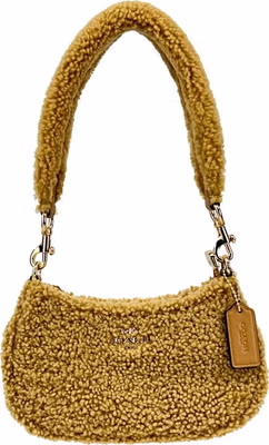 Coach Teri Mini Shearling Fur Crossbody Bag