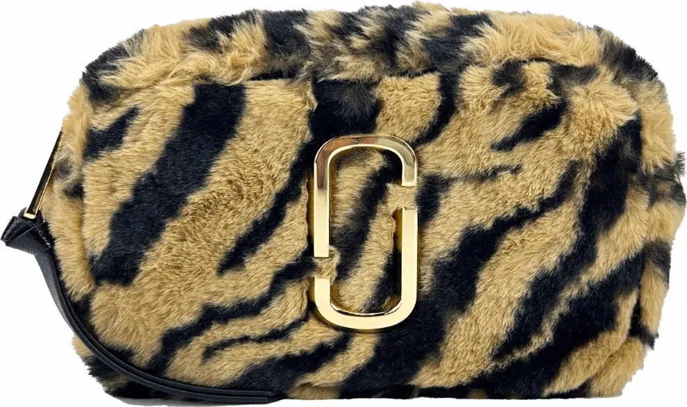 Marc Jacobs Marc Jacobs The Snapshot Tiger Fur Crossbody Bag