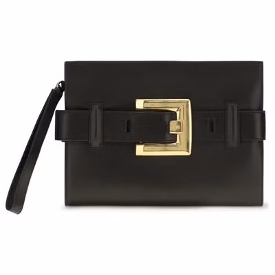 Black Lamb Ovis Aries Aries Clutch Bag