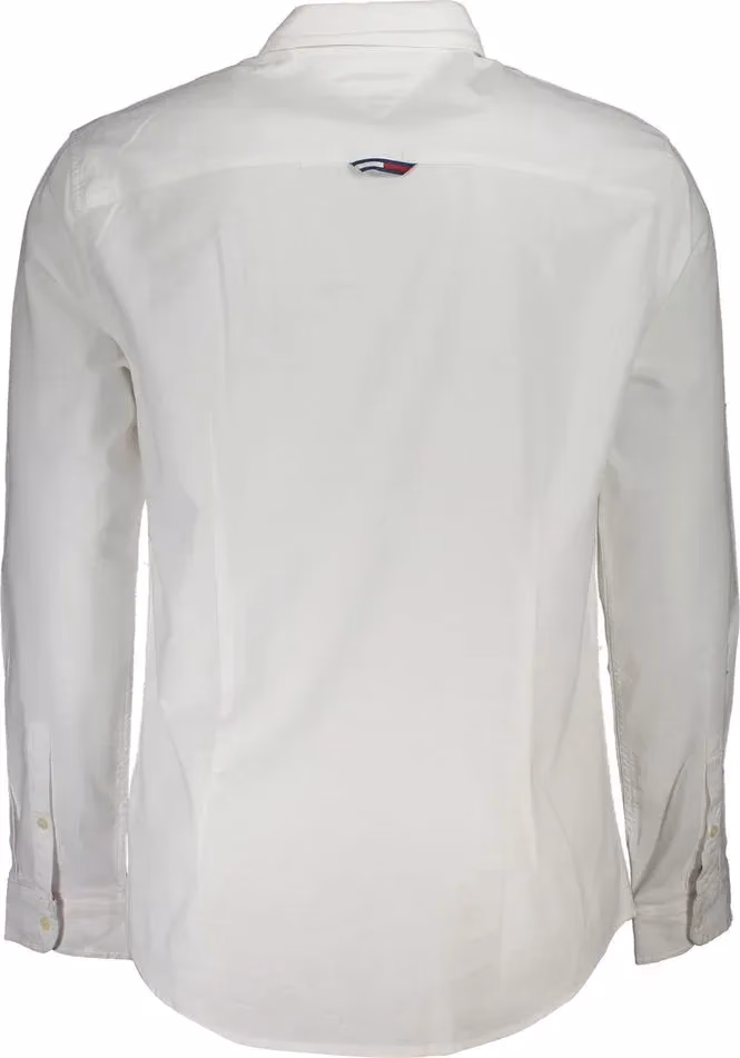 Tommy Hilfiger Bianco Cotton Men's Shirt
