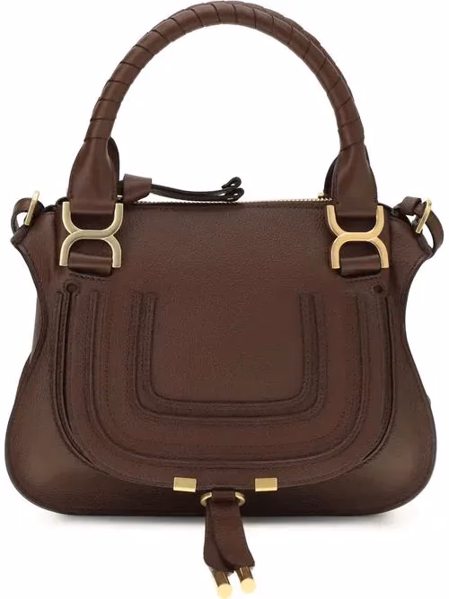 Chloé Brown Calf Leather Bos Taurus Handbag