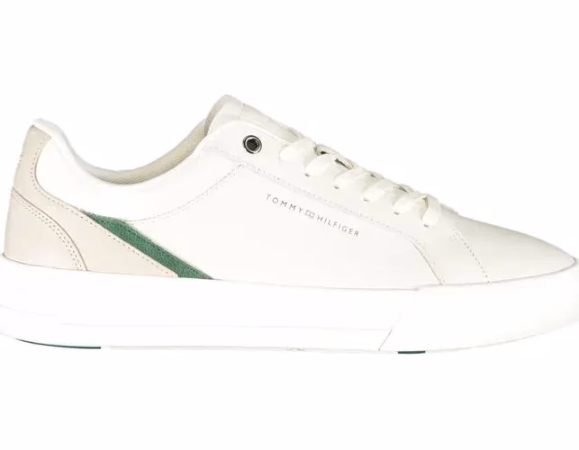 Tommy Hilfiger Bianco Polyurethane Uomo Sneaker