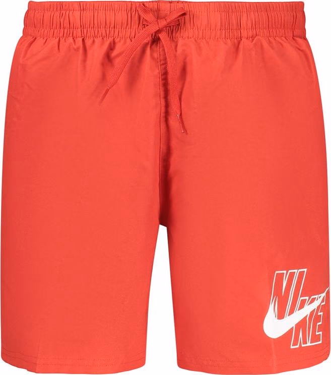 Nike Red Polyester Men's Swimwear