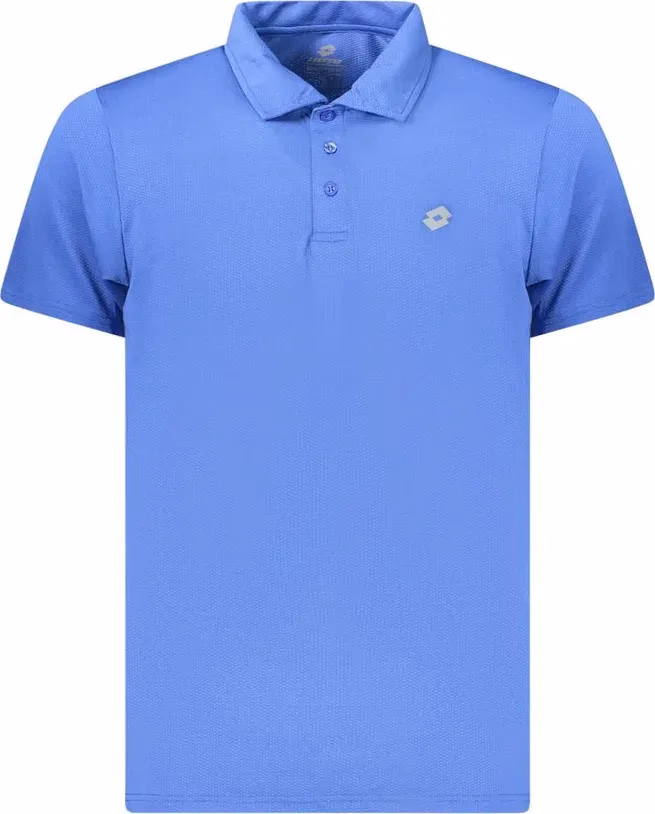 Lotto Blue Polyester Men's Polo Shirt
