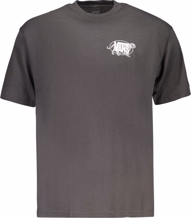 Vans Black Cotton Men's T-Shirt