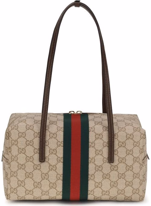 Gucci Beige Cotton Handbag