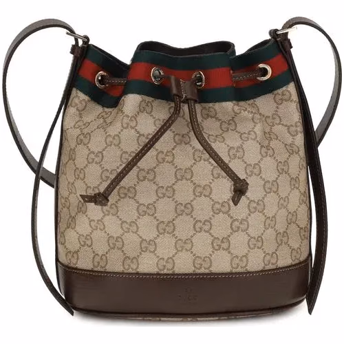 Gucci Beige Cotton Handbag
