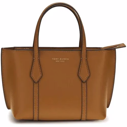 Tory Burch Brown Calf Leather Bos Taurus Shoulder Bag