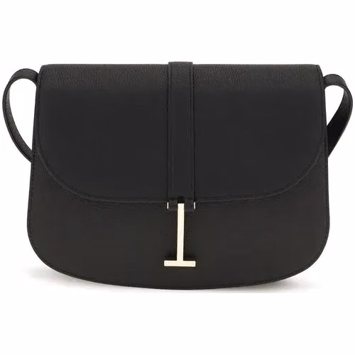 Tom Ford Black Calf Leather Bos Taurus Shoulder Bag