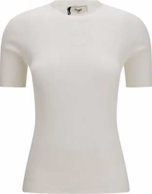 White Cotton Sweatshirt