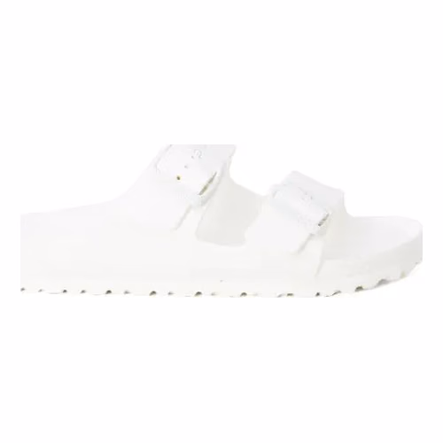 Birkenstock White Plastic Flat Sandals