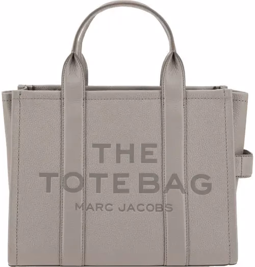 Marc Jacobs Gray Calf Leather Bos Taurus Handbag