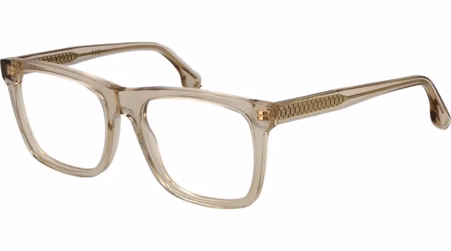 Victoria Beckham Beige Acetate Glasses (Frames)