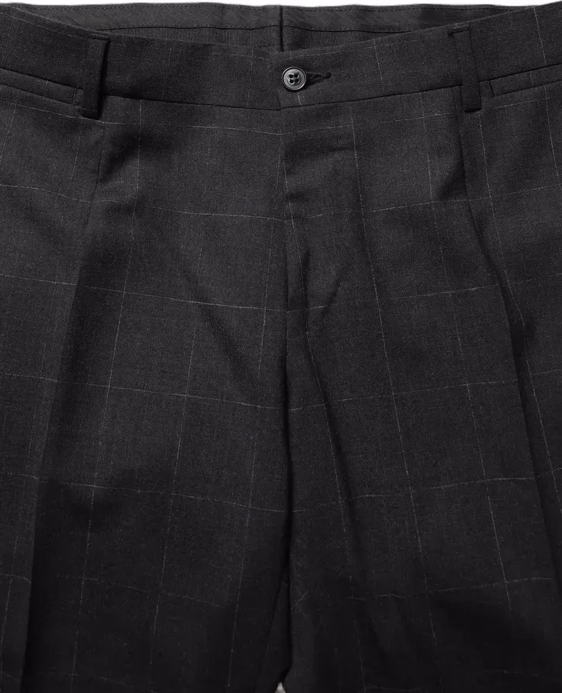 Dolce & Gabbana Black Wool Slim Fit Formal 2 Piece Men Suit