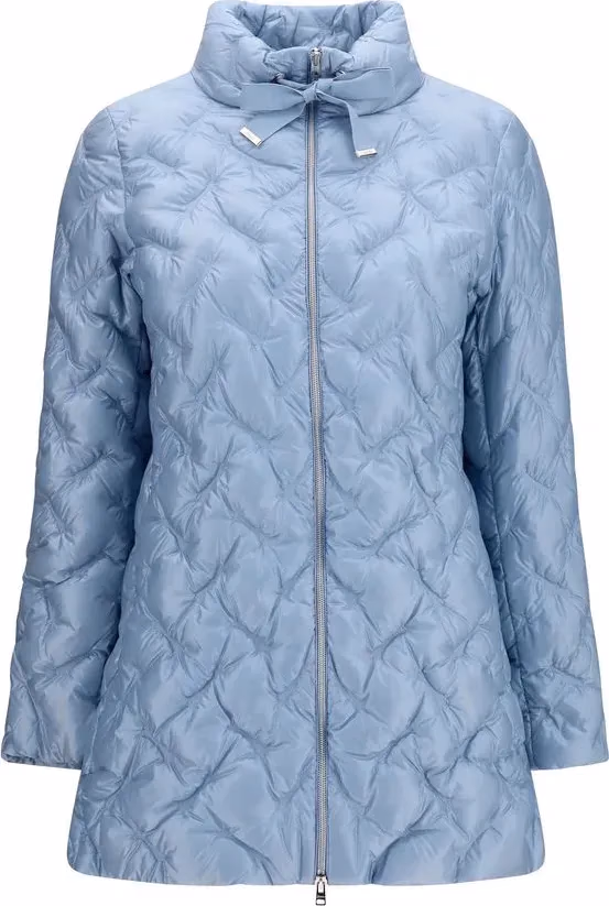 Herno Blue Polyester Full-Length Jacket