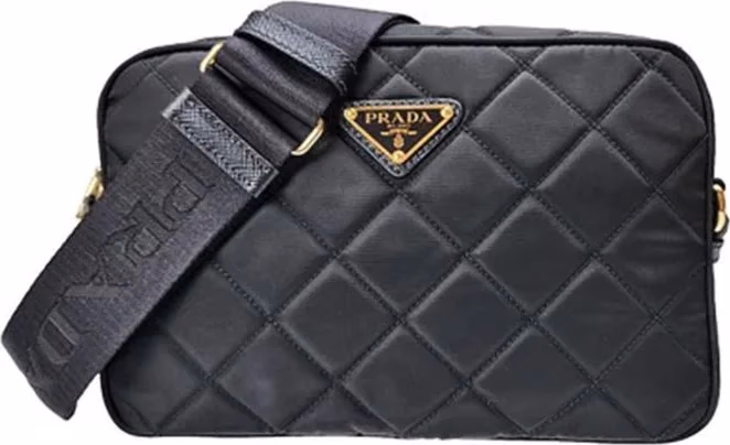 Prada Black Nylon Shoulder Bag