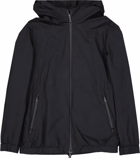 Herno Black Polyester Shell Jacket