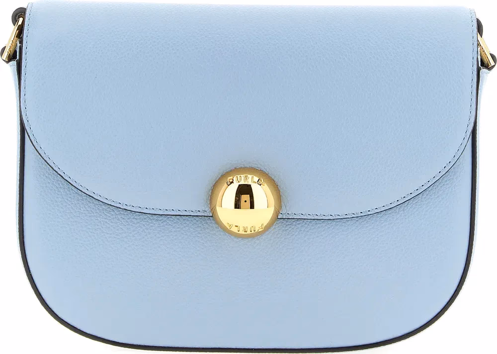 Furla Blue Calfskin Crossbody Bag