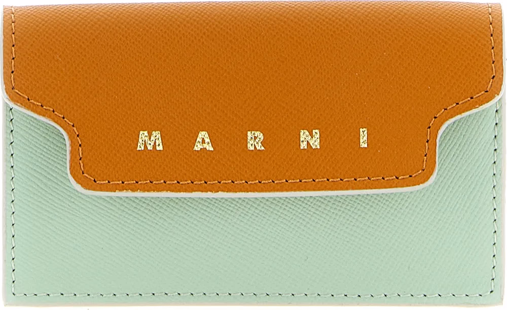 Marni Multicolor Calfskin Cardholder