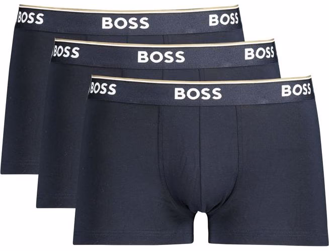 Hugo Boss Blu Cotton Men Boxer