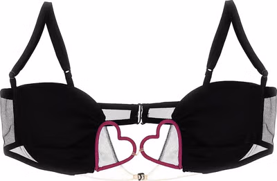 Black Polyamide Bra