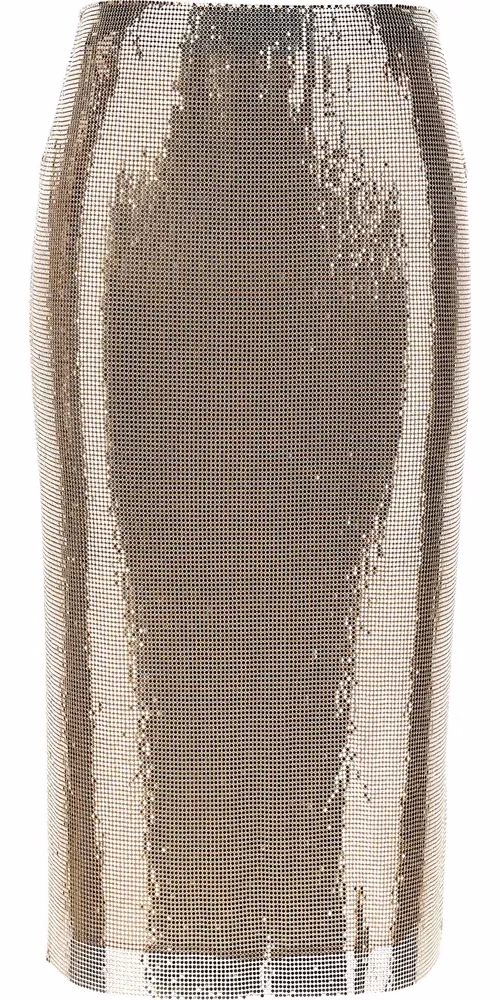 Sportmax Multicolor Polyester Midi Skirt