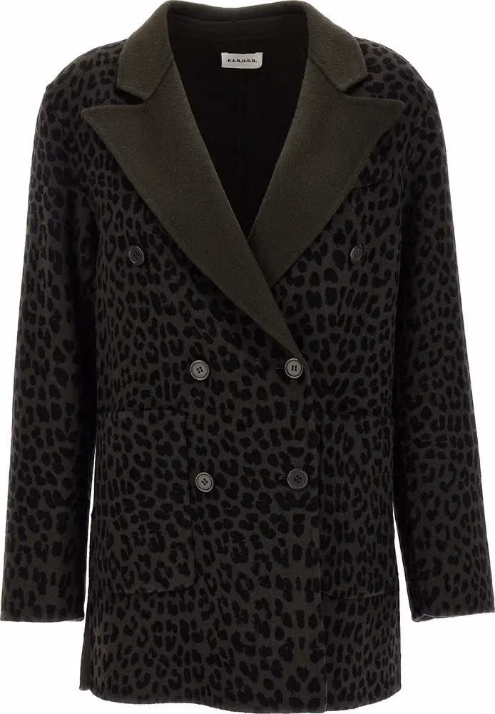 P.A.R.O.S.H. Bicolor Wool Blazer