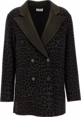 Bicolor Wool Blazer