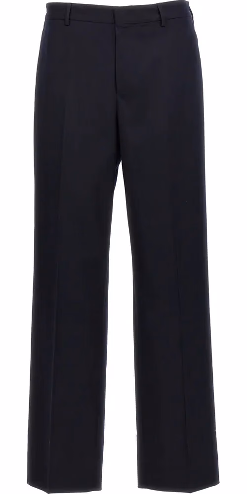 CELLAR DOOR Blue Polyethylene Casual Pants