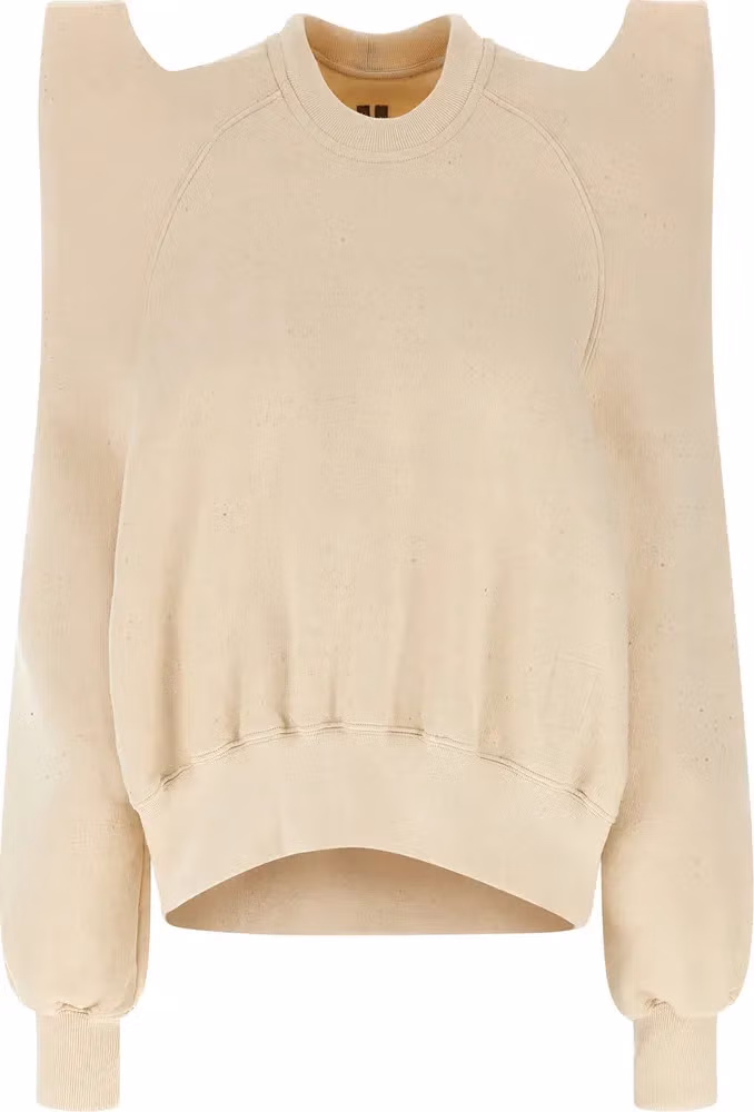 DRKSHDW Beige Cotton Sweatshirt