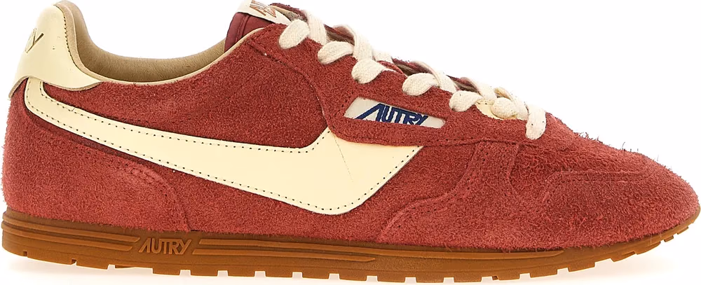 Autry Multicolor Leather Low Top Sneakers