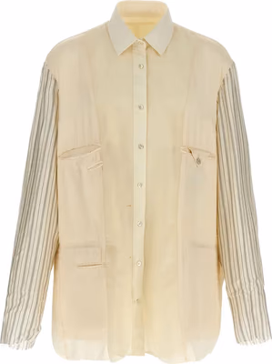 Beige Mohair Blouse