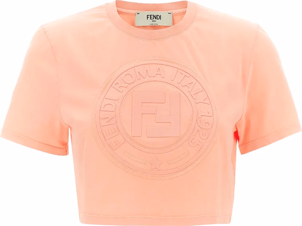 Fendi Multicolor Cotton T-Shirt