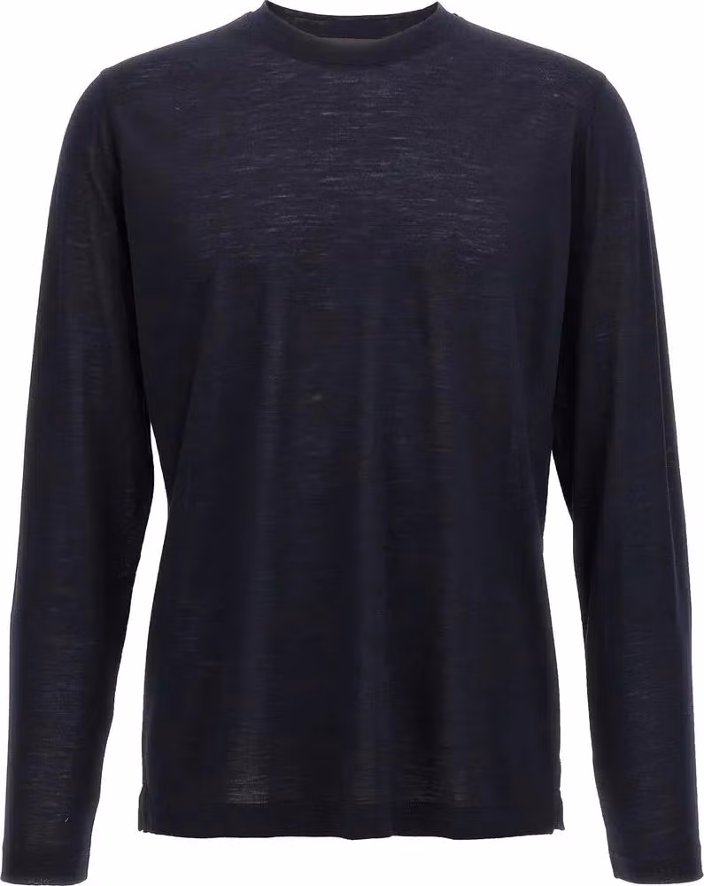 ZANONE Blue Virgin Wool Sportswear