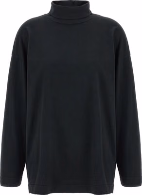 Black Cotton Cardigan