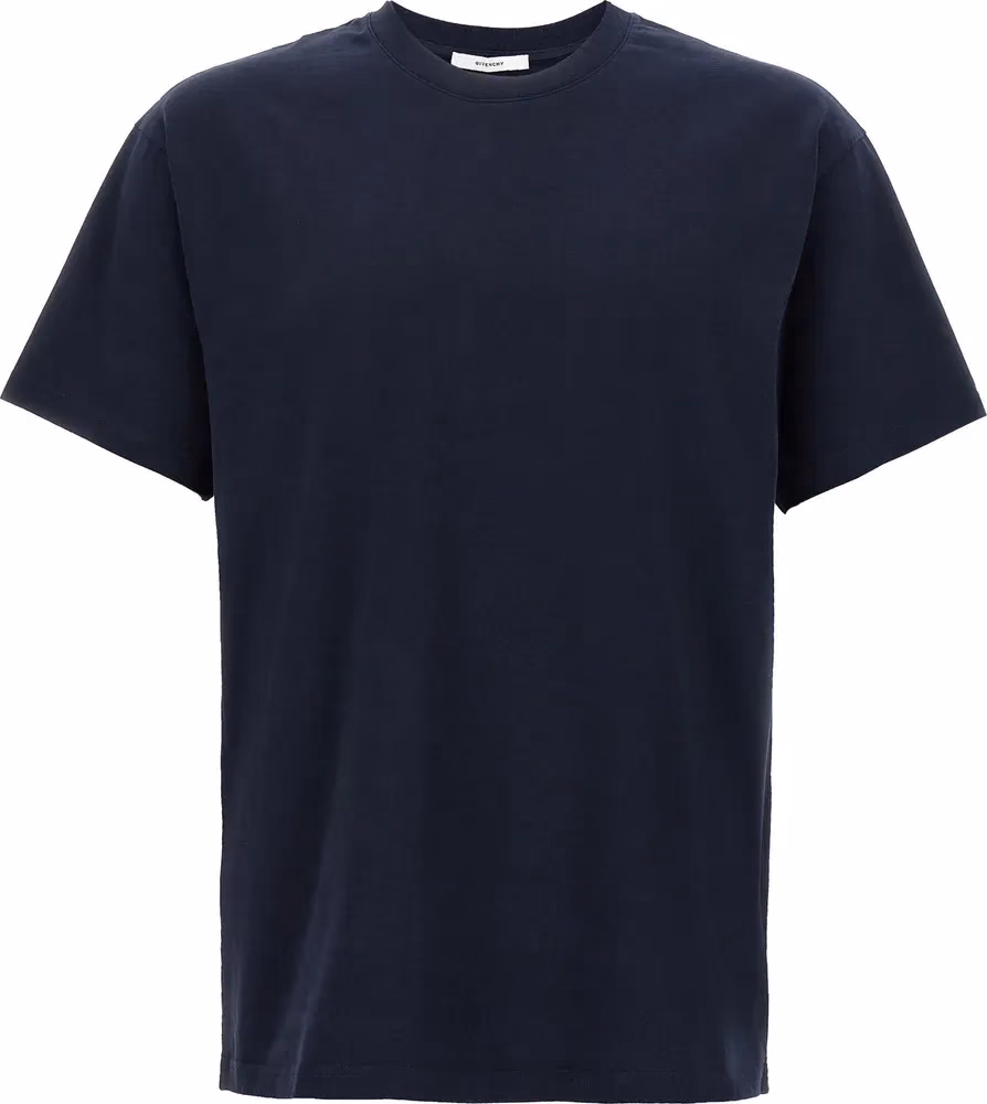 Givenchy Blue Cotton T-Shirt