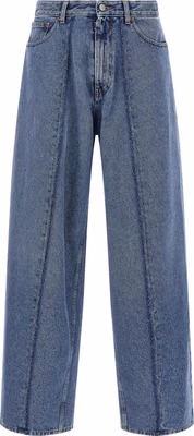 Blue Cotton Jeans Denim
