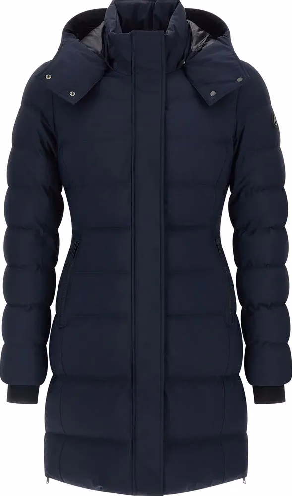 Moose Knuckles Blue Nylon Parka