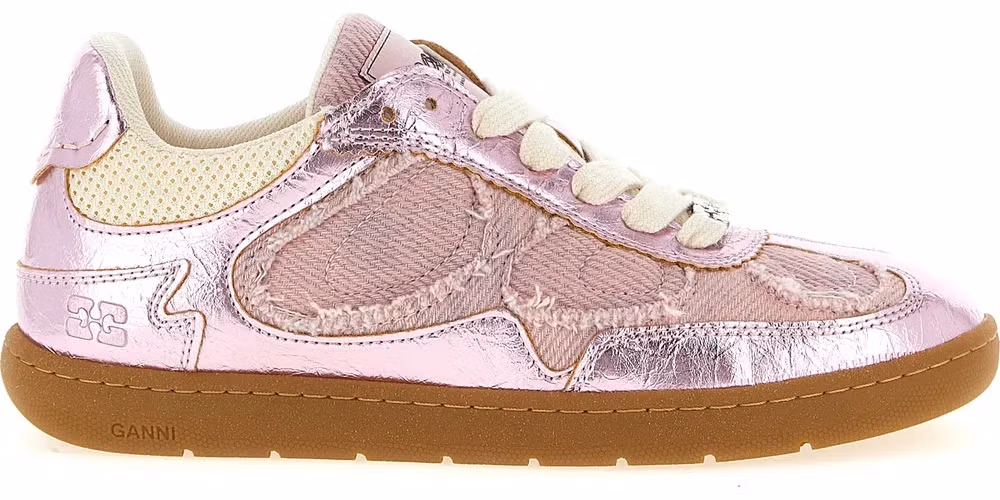 Ganni Multicolor Polyethylene Low Top Sneakers
